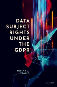 Abbildung von: Data Subject Rights under the GDPR - OUP eBook