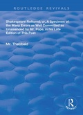 Cover: Shakespeare Restored - Routledge