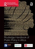 Cover: Routledge Handbook of Public Policy in Africa - Routledge