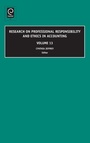 Cover: Research on Professional Responsibility and Ethics in Accounting - Emerald Group Publishing Limited