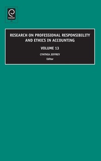 Enlarge image Cover: Research on Professional Responsibility and Ethics in Accounting - Emerald Group Publishing Limited