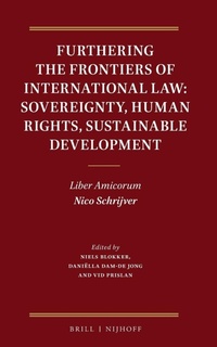 Enlarge image Cover: Furthering the Frontiers of International Law: Sovereignty, Human Rights, Sustainable Development - Martinus Nijhoff