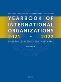 Cover: Yearbook of International Organizations 2021-2022, Volume 3 - Brill