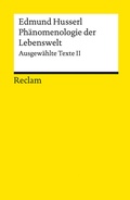Bild: Ph&auml;nomenologie der Lebenswelt - Reclam