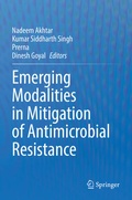 Cover: Emerging Modalities in Mitigation of Antimicrobial Resistance - Springer