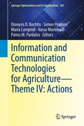 Cover: Information and Communication Technologies for Agriculture-Theme IV: Actions - Springer