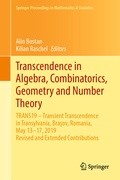 Cover: Transcendence in Algebra, Combinatorics, Geometry and Number Theory - Springer