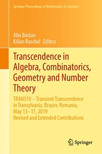 Abbildung von: Transcendence in Algebra, Combinatorics, Geometry and Number Theory - Springer