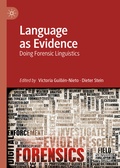 Cover: Language as Evidence - Palgrave Macmillan