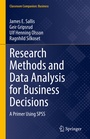 Cover: Research Methods and Data Analysis for Business Decisions - Springer