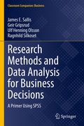Cover: Research Methods and Data Analysis for Business Decisions - Springer