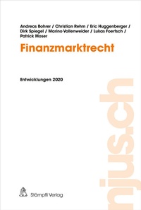 Abbildung von: Finanzmarktrecht - Stämpfli Verlag
