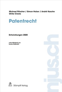 Abbildung von: Patentrecht - Stämpfli Verlag