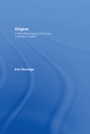 Cover: Origins - Routledge