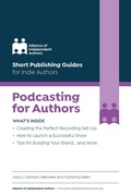 Cover: Podcasting for Authors - Font Publications