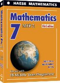 Enlarge image Cover: Mathematics 7 (MYP 2) - Haese Mathematics Pty Ltd