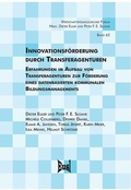 Cover: Innovationsf&ouml;rderung durch Transferagenturen - wbv Media