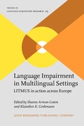 Cover: Language Impairment in Multilingual Settings - John Benjamins Publishing Company
