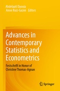 Cover: Advances in Contemporary Statistics and Econometrics - Springer