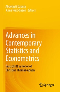 Enlarge image Cover: Advances in Contemporary Statistics and Econometrics - Springer