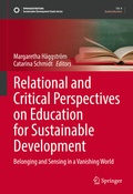Cover: Relational and Critical Perspectives on Education for Sustainable Development - Springer