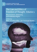 Cover: The Law and Ethics of Freedom of Thought, Volume 1 - Palgrave Macmillan