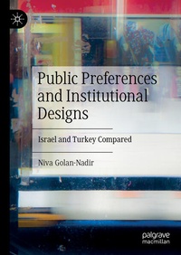 Enlarge image Cover: Public Preferences and Institutional Designs - Palgrave Macmillan