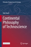 Cover: Continental Philosophy of Technoscience - Springer