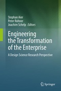 Cover: Engineering the Transformation of the Enterprise - Springer