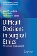 Cover: Difficult Decisions in Surgical Ethics - Springer