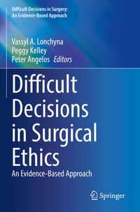 Abbildung von: Difficult Decisions in Surgical Ethics - Springer