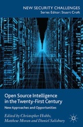 Cover: Open Source Intelligence in the Twenty-First Century - Palgrave Macmillan