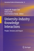 Cover: University-Industry Knowledge Interactions - Springer