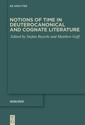 Cover: Notions of Time in Deuterocanonical and Cognate Literature - De Gruyter