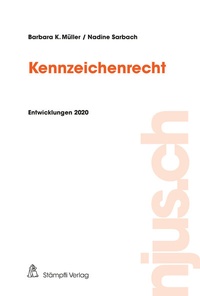 Abbildung von: Kennzeichenrecht - Stämpfli Verlag