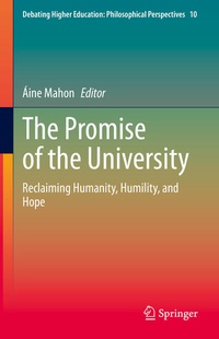 Enlarge image Cover: The Promise of the University - Springer