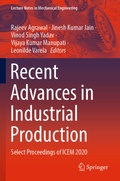 Cover: Recent Advances in Industrial Production - Springer