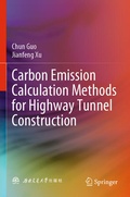 Cover: Carbon Emission Calculation Methods for Highway Tunnel Construction - Springer