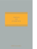 Abbildung von: Phipson on Evidence - Sweet & Maxwell