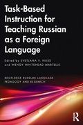 Cover: Task-Based Instruction for Teaching Russian as a Foreign Language - Routledge