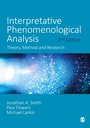 Cover: Interpretative Phenomenological Analysis - SAGE Publications Ltd
