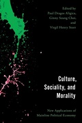 Cover: Culture, Sociality, and Morality - Rowman & Littlefield Publishers