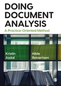 Cover: Doing Document Analysis - SAGE Publications Ltd