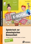 Cover: Spielerisch zur phonologischen Bewusstheit - Persen Verlag