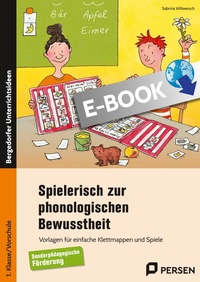 Abbildung von: Spielerisch zur phonologischen Bewusstheit - Persen Verlag