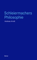 Cover: Schleiermachers Philosophie - Meiner