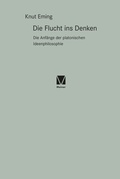 Cover: Die Flucht ins Denken - Meiner
