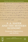 Cover: F. A. Hayek and the Modern Economy - Palgrave MacMillan