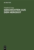 Cover: Geschichten aus dem Herodot - De Gruyter