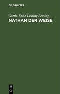 Cover: Nathan der Weise - De Gruyter